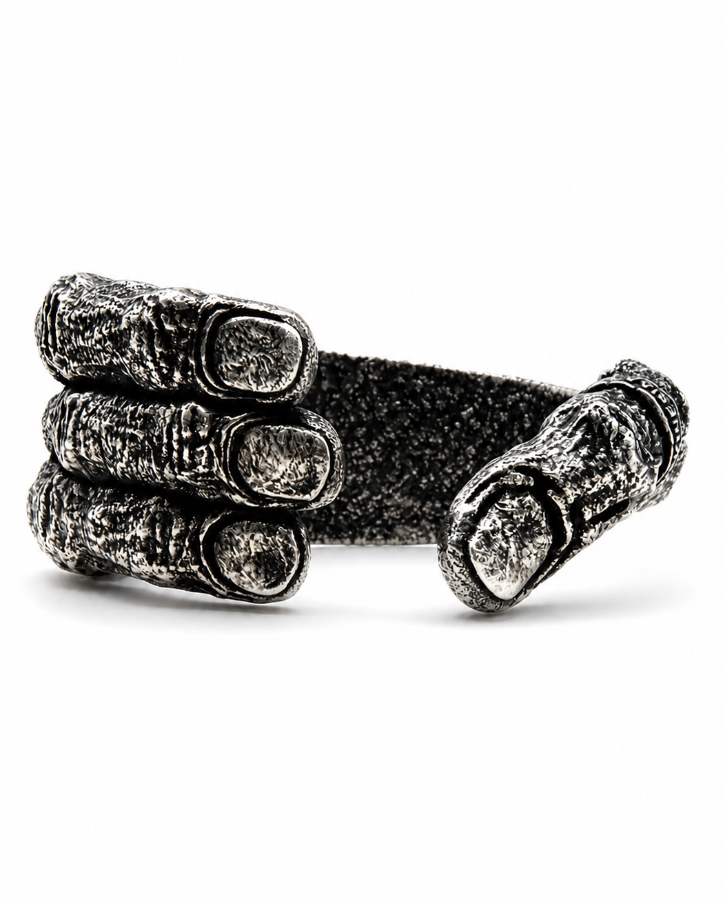 Memory Bracelet 925 sterling silver Exoderme Collection rigid external segment DYSKINESIAA Paris front