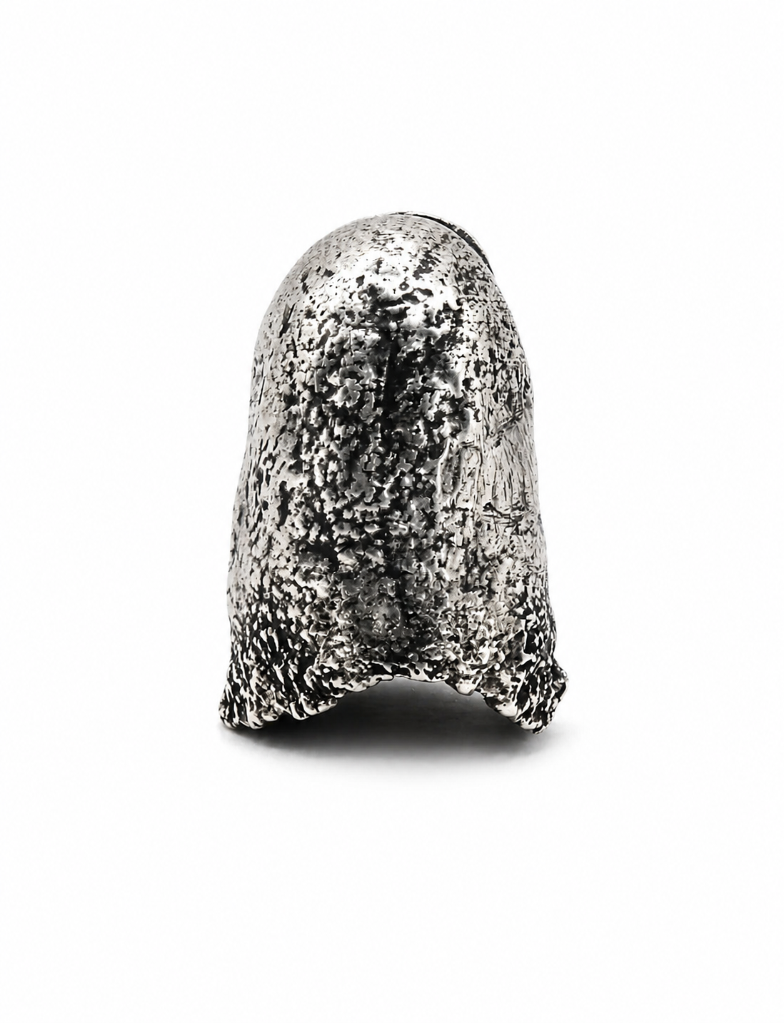 Prothesis Ring Top solid silver tip finger ring Exoderme Collection structural DYSKINESIAA Paris