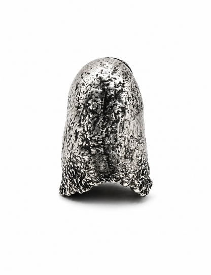 Prothesis Ring Top solid silver tip finger ring Exoderme Collection structural DYSKINESIAA Paris